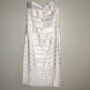 New with tags, white cocktail dress